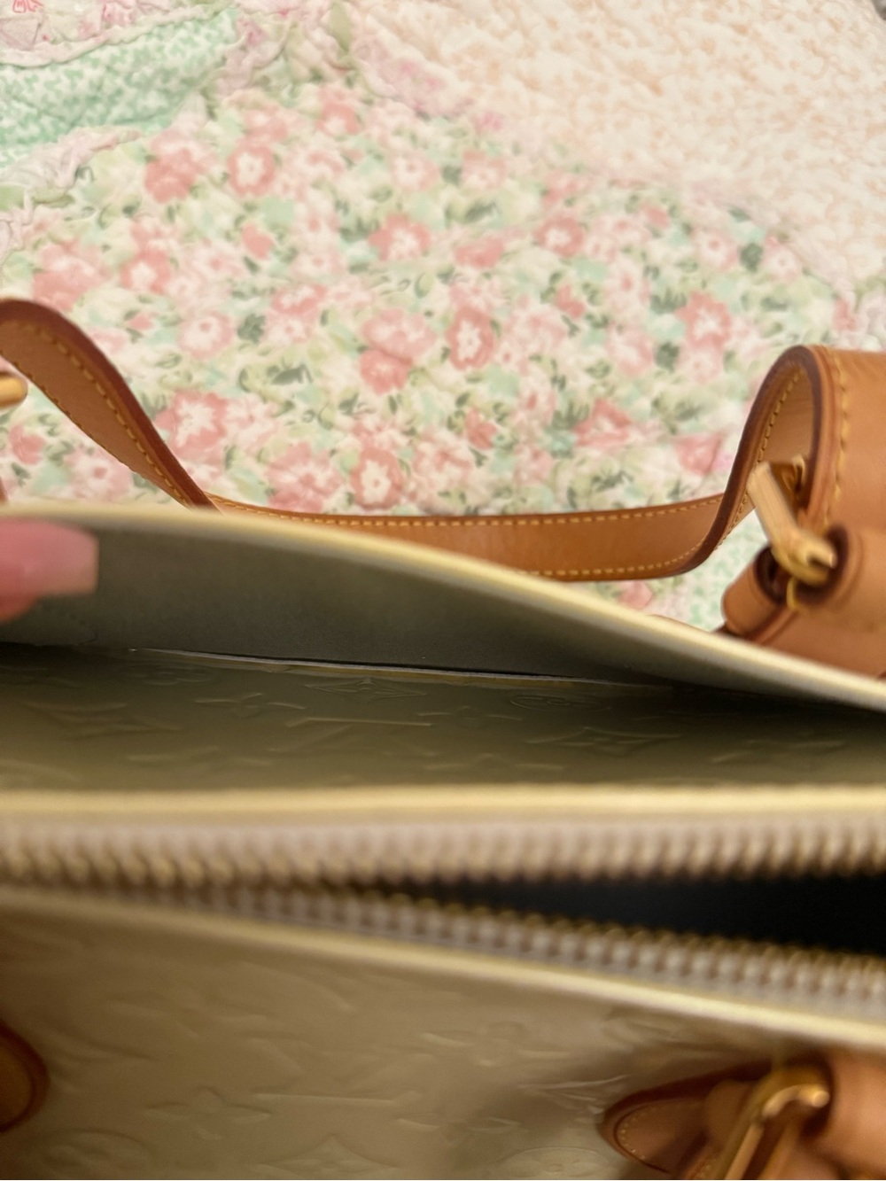 Louis Vuitton Rosewood PM Baby Yellow Vernis Leather - Picture 5 of 10